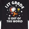 Boys' - Peanuts - 1st Grade is Out of This World Long Sleeve Graphic T-Shirt - 2 of 4