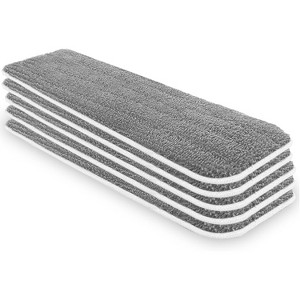 The Ultimate Mop Pad Refill: 5-Pack Universal Pads - Fits Most Reveal Mops & Spray Mops, Reusable for Wet/Dry Floor Care - 1 of 4