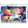 Trends International Kayomi Harai - Pegasus Rainbow Flight Framed Wall Poster Prints - 3 of 4