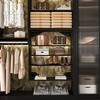 APRILSOUL Short Tower Unit Wall Mount 3-Shelf Wood Closet System - 2 of 4