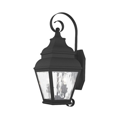 Livex Lighting Exeter 2 - Light Wall Light in  Black