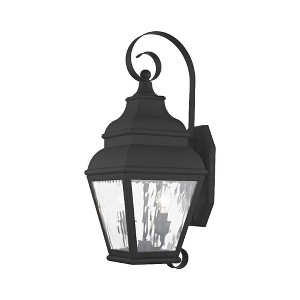 Livex Lighting Exeter 2 - Light Wall Light in  Black - 1 of 2