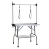 Bencmate Pet Grooming Tools Foldable Pet Grooming Table for Pet Large Dogs and Cats with Adjustable, Bathing Station, Sliver, 44"*23.6"*65.5" - 3 of 4
