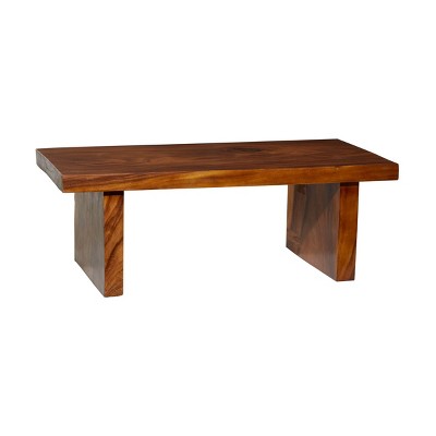 Rustic Wood Coffee Table Brown - Olivia & May