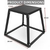 Plyo Box Jump Platforms, 12/18/24/30 Inch Single and Set Plyometric Jumping Box for Men and Women for Home Gym - 2 of 4