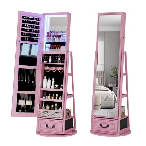 Fredees 360° Rotating LED Jewelry Armoire - 1 of 4