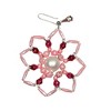 Santa Land 2.5 Inch Zinnia Bouquet  Set / 6 Spring Tree Ornament Set , Ornament Floral Flowers Czech (6PC) - 2 of 4