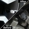 TruAIR Bling Valve Stem Caps, Crystal Rhinestone Tire Covers for Cars - 4 of 4