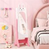 Interactive Kids Dressing Table With Chair And Jewelry Cabinet For Playroom Organization - 2 of 4