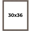 PosterPalooza | Ornate Black Picture Frame - UV Acrylic, Foam Board Backing, Hanging Hardware - 2 of 4