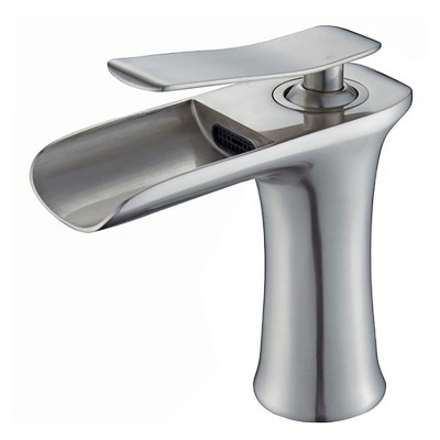 Legion Furniture UPC Faucet With Drain Brushed Nickel/Brass