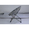 Comfy Saucer Chairs, Folding Reading Lounge Chair, Cozy Faux Fur Living Room Chair with Soft Thick Padded Seat & Metal Frame - 3 of 4