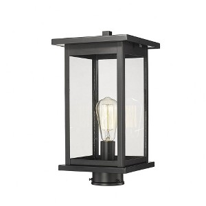 Millennium Lighting Bowton 1 - Light Lantern in  Powder Coated Black - 1 of 1