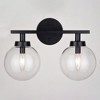 Vaxcel Lander 2 - Light Vanity in  Matte Black - 4 of 4