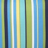 2-Piece Outdoor Wicker Seat Cushions - Topanga Stripe - Pillow Perfect - 3 of 4