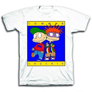 Mens Nickelodeon 90's Classic Shirt - Rugrats Tommy Pickles T-shirt (White Box, Medium) - 1 of 4