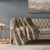 Gulches Luxuriously Soft Reversible Faux Fur Blanket - Oeko-Tex Certified, Machine Washable with Gentle Care - 2 of 4
