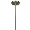 EGLO Ciara Springs Mini Pendant Silver/White: Modern Glass Ceiling Fixture, ETL Listed, 60W E26 - image 2 of 4