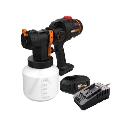 Worx Nitro WX020L 20V Cordless Paint Sprayer with Brushless Motor