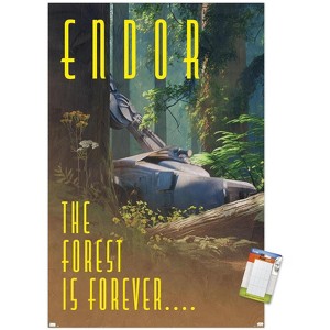 Trends International Star Wars: Endor - Visit Endor by Russell Walks 23 Unframed Wall Poster Prints - 1 of 4