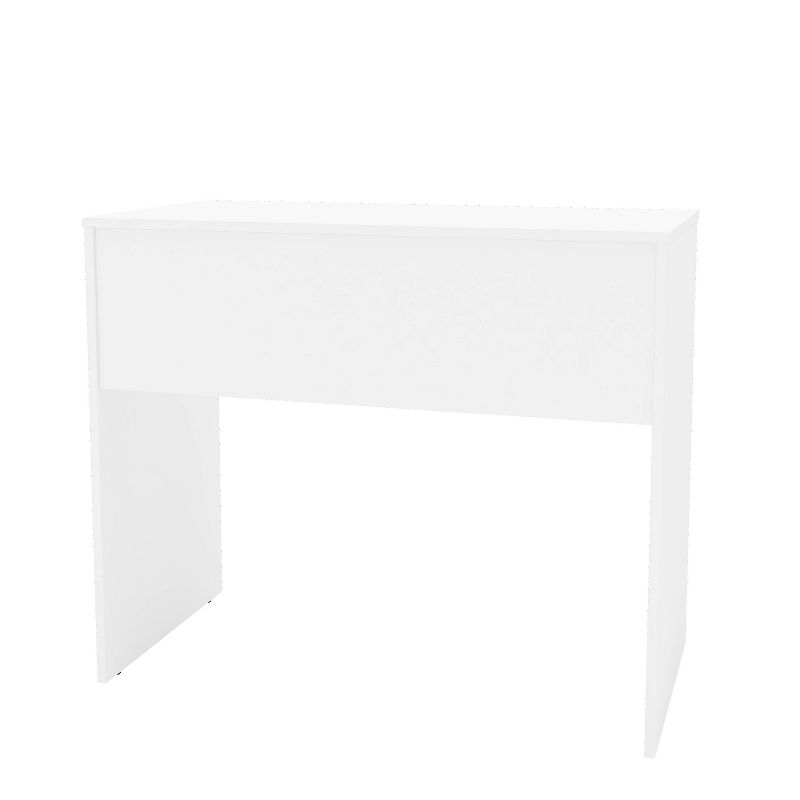 Tijuca 2 Drawer Compact Student Desk White - Polifurniture, 4 of 9