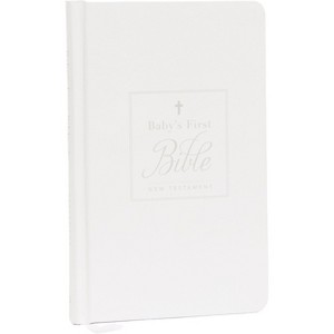 Kjv, Baby's First New Testament, Hardcover, White, Red Letter, Comfort Print - by  Thomas Nelson - 1 of 1