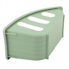 Unique Bargains Kitchen Storage Organization Plastic Dish Rack Green 1 Pc - 2 of 3