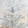 Racxily 7.5ft Artificial Christmas Tree:Pre-Lit (560 Lights) & Pre-Decorated (Frosted Pine,Cones, Berries),Perfect for Home/Office/Holiday Parties - 2 of 4