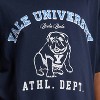 Girls' Yale University Oversized Short Sleeve Graphic T-Shirt - Blue - 2 of 4