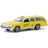 1988 Ford LTD Crown Victoria Wagon Taxicab "Yellow Cab of Coronado" (California) 1/64 Diecast Model Car by Greenlight - 2 of 3