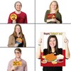 Big Dot of Happiness Thanksgiving Turkey - Fall Harvest & Thanksgiving Party Selfie Photo Booth Picture Frame & Props - Printed on Sturdy Material - 2 of 4