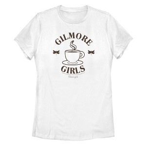 Women's Gilmore Girls Coffee and Gilmore Logo T-Shirt - 1 of 4
