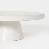 12" Stoneware Cake Stand Cream - Threshold™ designed with Studio McGee - image 4 of 4