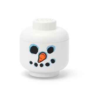 LEGO Minifigure Storage Head Mini Snowman 5009320 - 1 of 2
