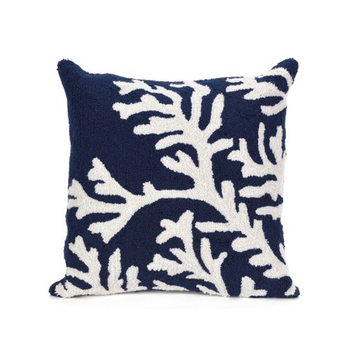 Target navy throw clearance pillows