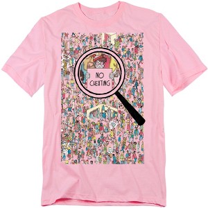 Wheres Waldo No Cheating Adult T-Shirt - 1 of 4