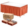 Darice Emerald Green Plastic Table Skirt - 29 Inches High X 14 Feet Long, 1-Pack