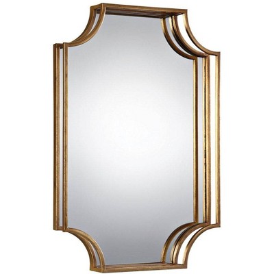 Uttermost Rectangular Vanity Accent Wall Mirror Vintage Beveled Antique ...