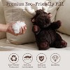Fuzzwoof Moose HeartBeat Cuddle Dog Toy, Plush Stuffed Animal Pal with Battery-Powered Heartbeat, Ideal Comfort & Anxiety Relief Toy For All Breeds - 4 of 4