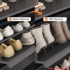 Shoe Cabinet with 2/3/4/6 Flip Drawers/ with 3 Flip Drawers & Side Door, Wooden Shoe Organizer w/Adjustable Shelf, Shoe Storage for Entryway - 4 of 4