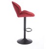 PAGED Set of 2 Adjustable Counter Height Bar Chairs Modern Style Island Chairs with Footrest for Kitchen Island, Dining Room - 3 of 4