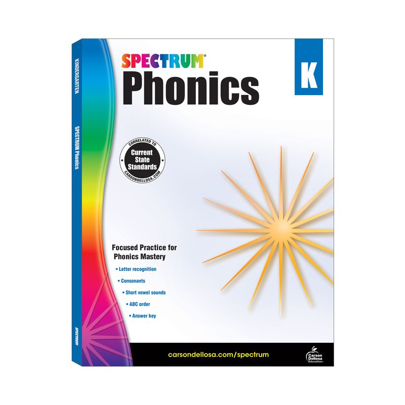 Spectrum Phonics, Grade K - (Paperback), 1 of 2