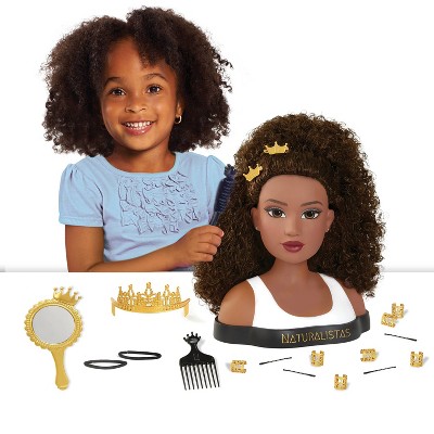 Styling Head Doll Children's Kids AA African American Black Small Miniature MINI 