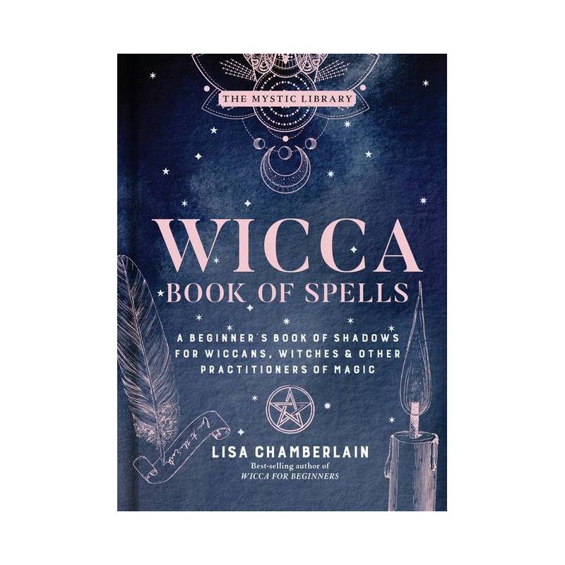 Wicca Book of Spells - (Mystic Library) by  Lisa Chamberlain (Hardcover), 1 of 2