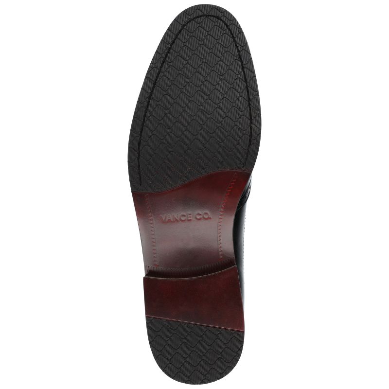 Vance Co. Mens Nikola Tru Comfort Foam Slip-on Oxford Dress Shoe, 5 of 9