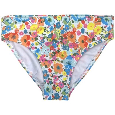 YMI Big Girls' 2-Piece Ditsy Floral Print Tankini Swimsuit Set, Warm Apricot, 10/12 — фото 3