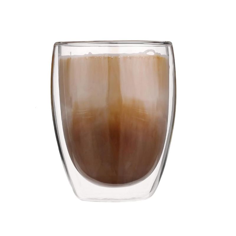 LEMONSODA Double Wall Glass Coffee Mugs Set of 4, 4 of 7