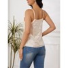 Coolmee Womens Tank Tops Casual Fashion V Neck Strappy Sequin Sparkle Shimmer Camisole Sleeveless Tanks Tops - 4 of 4