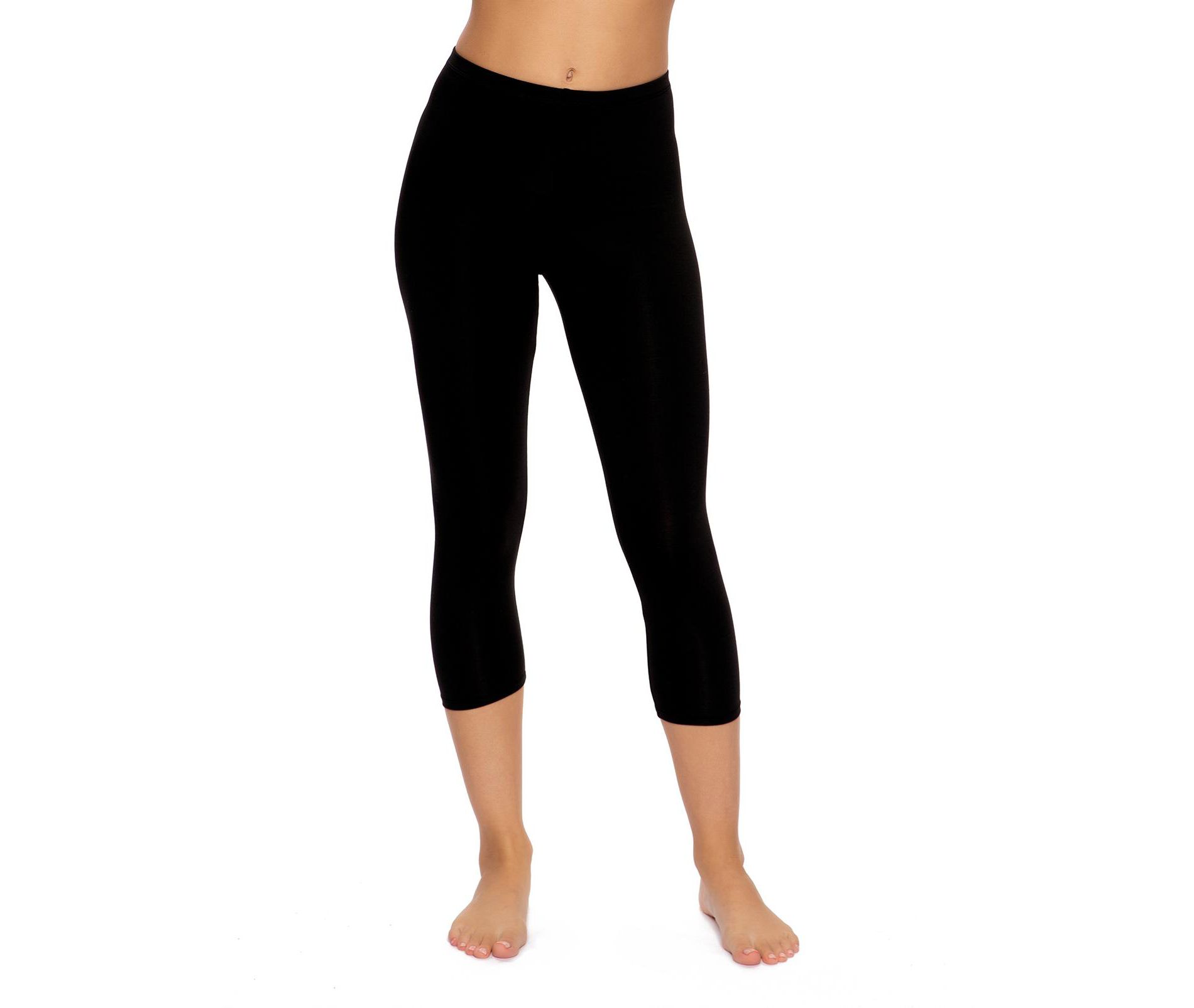 Felina Women's Cotton Modal Capri Leggings - Super Soft, Lightweight, Breathable for Fitness, Yoga, and Everyday Wear