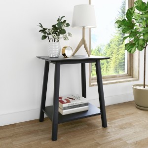 Max & Lily Mid-Century Modern Table Nightstand - 1 of 4